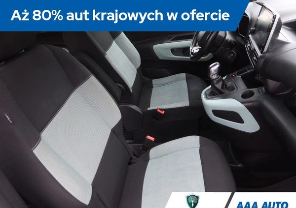 Citroen Berlingo cena 66000 przebieg: 137700, rok produkcji 2019 z Międzybórz małe 172